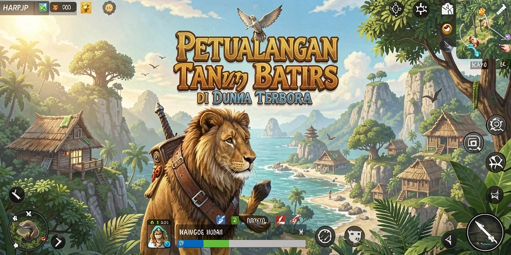 Gameplay seru di dunia terbuka HARAPJP.