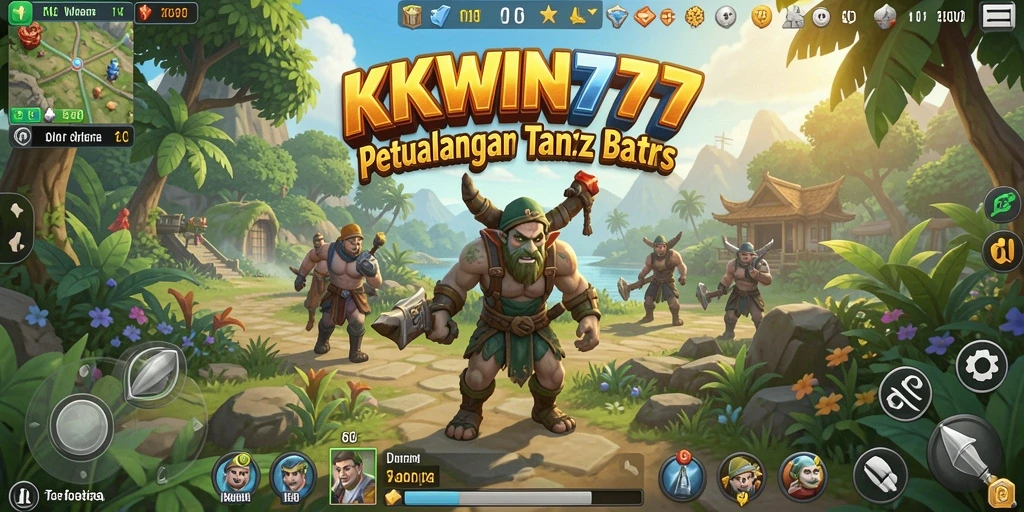 Gameplay KKWIN777 di dunia terbuka yang luas dan interaktif.