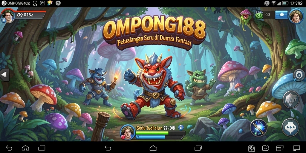 Tampilan gameplay OMPONG188 yang menarik dan penuh petualangan.