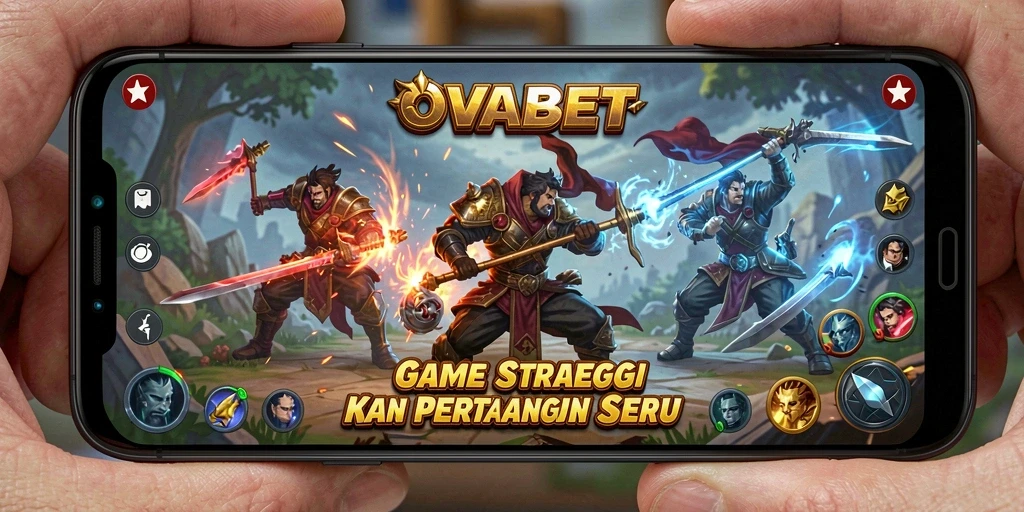 Tangkapan layar gameplay OVABET yang menunjukkan aksi pertempuran yang intens.