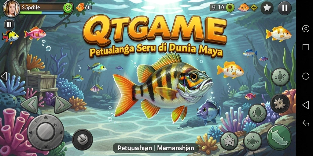 Tangkapan ikan besar di QTGAME dengan grafik menakjubkan.