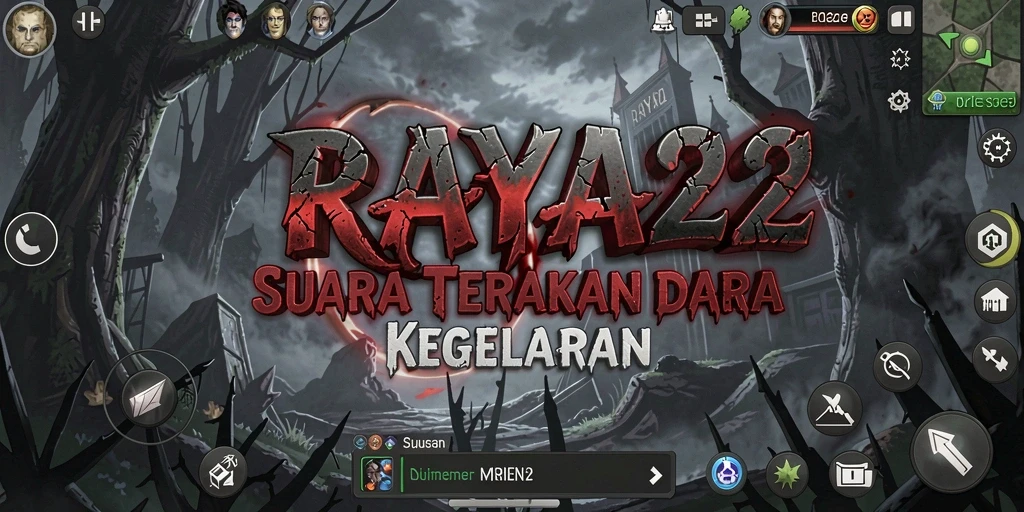 Gameplay menegangkan dan efek suara yang mengerikan di RAYA22.