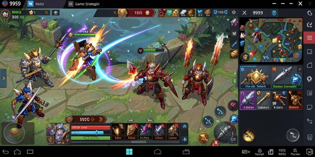 Tampilan gameplay S9S9 yang seru dan interaktif.